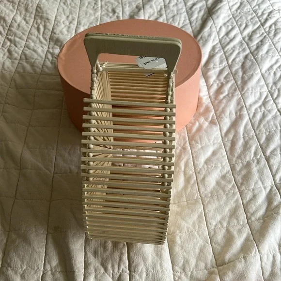 Cult Gaia Round Bamboo Bag - Picture 5 of 12